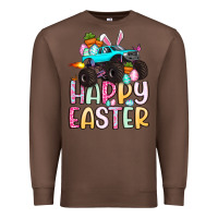 Chestnut monster truck happy easter Premium Sweatshirt - Artiststas