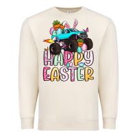 Sandshell monster truck happy easter Premium Sweatshirt - Artiststas