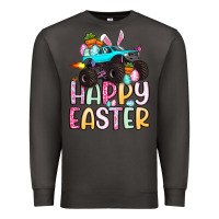 Smoke monster truck happy easter Premium Sweatshirt - Artiststas