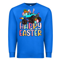 True Royal monster truck happy easter Premium Sweatshirt - Artiststas