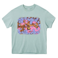 Arona easter butterfly leopard background Heavy Core Tee - Artiststas