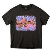 Asphalt easter butterfly leopard background Heavy Core Tee - Artiststas