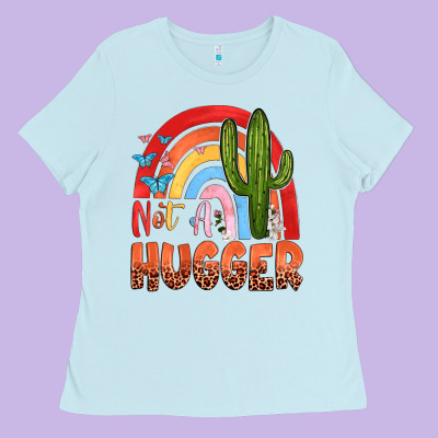 Not A Hungger Ladies Tee Designed By Texasbilliewilder