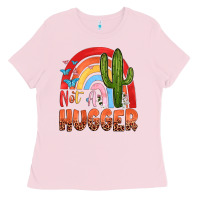 Bubblegum Pink not a hungger Ladies Tee - texasbilliewilder