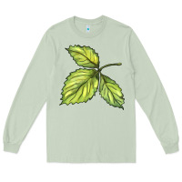 Matcha green leaf Long Sleeve Tee - BarkalooDesign