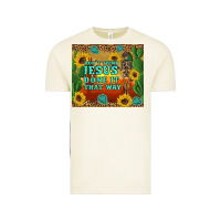 Vintage Arctic don't think jesus done it that way western skeleton cactus Vintage Tee - Artiststas