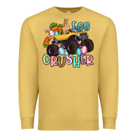 Antique Gold egg crusher monster truck easter Premium Sweatshirt - Artiststas