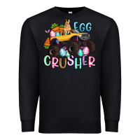 Black egg crusher monster truck easter Premium Sweatshirt - Artiststas