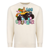 Sandshell egg crusher monster truck easter Premium Sweatshirt - Artiststas