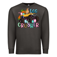 Smoke egg crusher monster truck easter Premium Sweatshirt - Artiststas