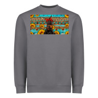 Storm doberman with sunflowers license plate Heavyweight Sweatshirt - Artiststas