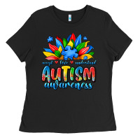 Black autism awareness accept love understand Ladies Tee - JahusDesignShop
