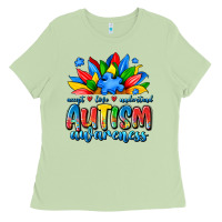 Matcha autism awareness accept love understand Ladies Tee - JahusDesignShop