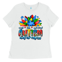 Autism Awareness Accept Love Understand Ladies Tee | Teevron