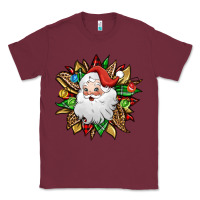 Burgundy santa claus sunflower Classic Tee - Jasminsmagicworld