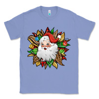 Colony Blue santa claus sunflower Classic Tee - Jasminsmagicworld