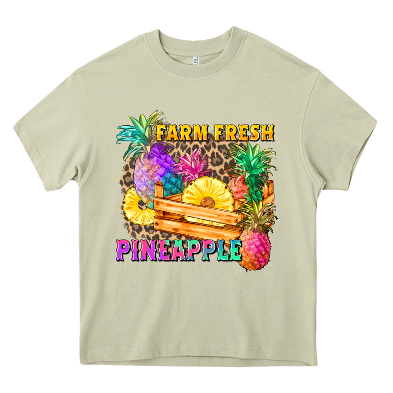 Farm Fresh Pineapple Heavy Core Tee by Zillion Design Studio | Teevron