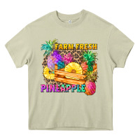 Mossy farm fresh pineapple Heavy Core Tee - Zillion Design Studio