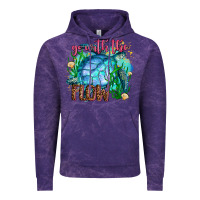 Cloud Purple go with the flow Vintage Hoodie - AdoDesignShop