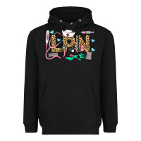 Black LPN Certified Nursing Assistant Heavyweight Hoodie - LillyAllenDesigns