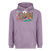 Lavender LPN Certified Nursing Assistant Heavyweight Hoodie - LillyAllenDesigns