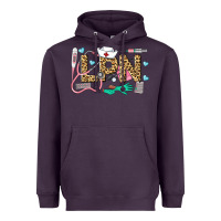 Plum LPN Certified Nursing Assistant Heavyweight Hoodie - LillyAllenDesigns