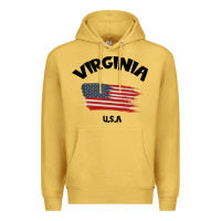 Antique Gold VIRGINIA U.S.A Premium Hoodie - Bettercallsaul