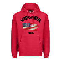 Cardinal VIRGINIA U.S.A Premium Hoodie - Bettercallsaul