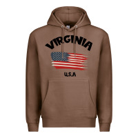 Chestnut VIRGINIA U.S.A Premium Hoodie - Bettercallsaul