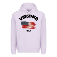 Lilac VIRGINIA U.S.A Premium Hoodie - Bettercallsaul