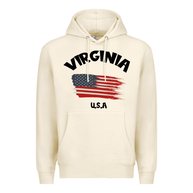Virginia U.s.a Premium Hoodie by Bettercallsaul | Teevron