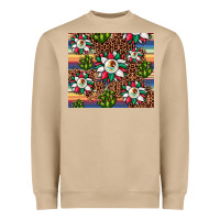 Sunflower Mexican Flag Tumbler Heavyweight Sweatshirt | Teevron