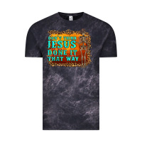 Cloud Black don't jesus done it that way western skeleton Vintage Tee - Artiststas