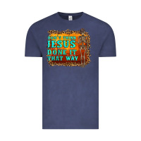 Vintage Denim don't jesus done it that way western skeleton Vintage Tee - Artiststas