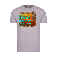 Vintage Zinc don't jesus done it that way western skeleton Vintage Tee - Artiststas