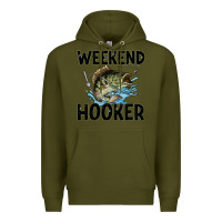 Army Green weekend hooker Premium Hoodie - JahusDesignShop