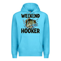 Ocean Blue weekend hooker Premium Hoodie - JahusDesignShop
