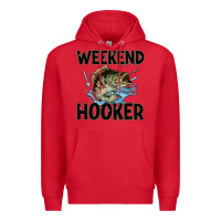 Red weekend hooker Premium Hoodie - JahusDesignShop
