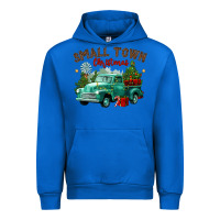Cobalt small town christmas Urban Hoodie - CowGirlArtShop