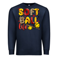 Navy softball life Premium Sweatshirt - Artiststas