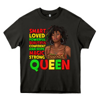 Asphalt black queen quotes juneteenth Heavy Core Tee - texasbilliewilder