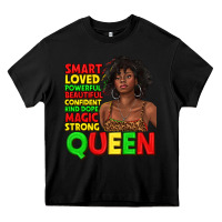 Black black queen quotes juneteenth Heavy Core Tee - texasbilliewilder