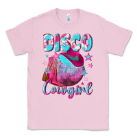 Bubblegum Pink disco cowgirl Classic Tee - NancyCooperArtShop