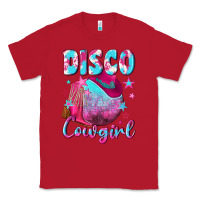 Red disco cowgirl Classic Tee - NancyCooperArtShop