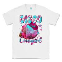 White disco cowgirl Classic Tee - NancyCooperArtShop