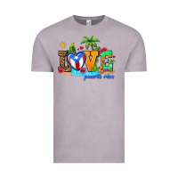 Vintage Zinc love puerto rico Vintage Tee - AdoDesignShop