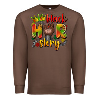 Chestnut black her story Premium Sweatshirt - Artiststas