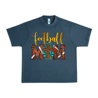 Midnight Navy football mom Urban Heavy Tee - JahusDesignShop