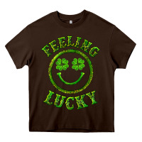 Feeling Lucky With Leopard Heavy Core Tee | Teevron