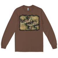 Chestnut camouflage glitter background Long Sleeve Tee - Jasminsmagicworld